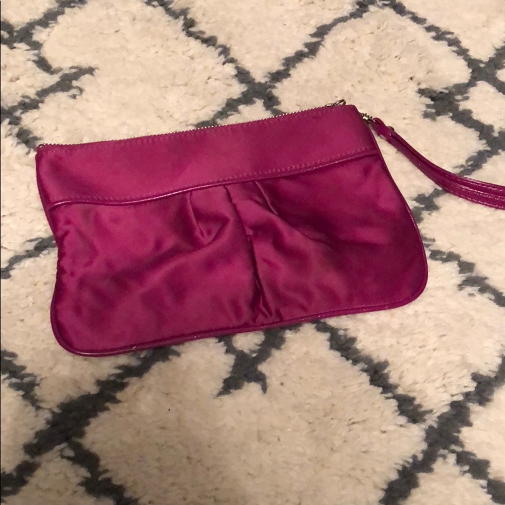 Purple clutch